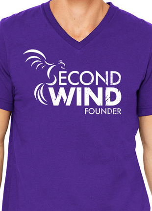 Second Wind - Founder V-Neck Shirt *LIMITED STOCK*