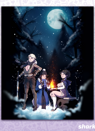 Vanilla Cookies - Broken Hilt Inn Winter 2015 - Poster Print