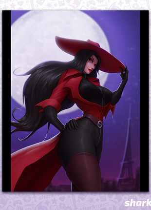 Crimson Bandit - Poster Print