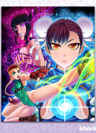 Trio Fighters - Poster Print