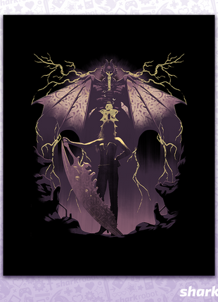 Gold Demon - Poster Print