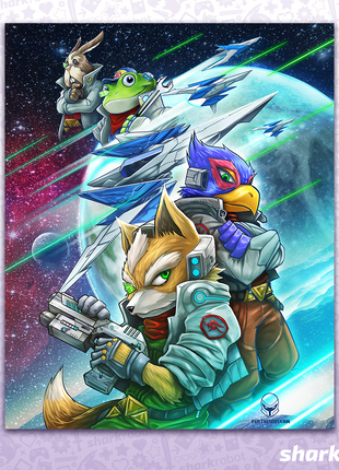Heroes of Lylat - Poster Print