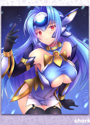 Lovely Android Girl - Poster Print