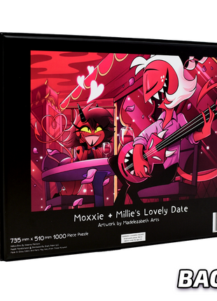 Helluva Boss: Moxxie + Millie's Lovely Date 1000 Pc Puzzle *LAST CHANCE*