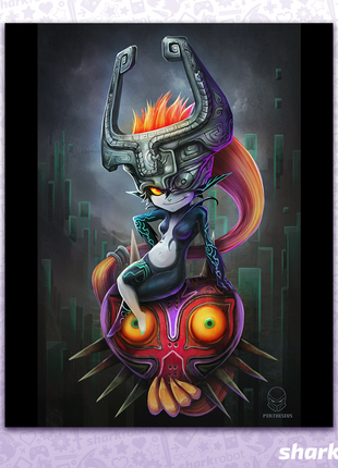 Midna's Mask - Poster Print