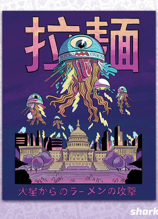 Ramen Attack - Poster Print