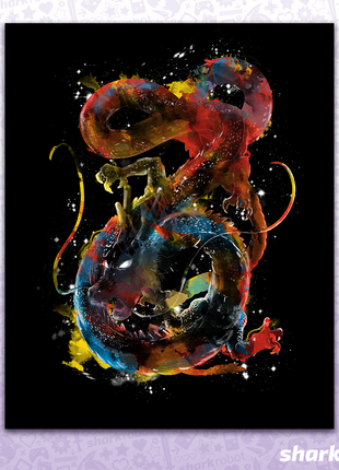 Space Dragon - Poster Print