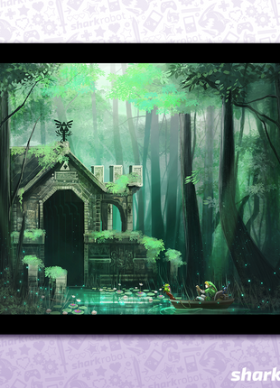 Swamp Temple - Poster Print