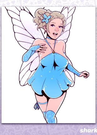 Vanilla Cookies - Twig Pin-Up - Poster Print