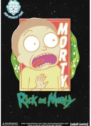 Rick and Morty Pastel Morty Enamel Pin