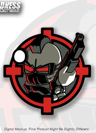 2BDamned Scope - Enamel Pin