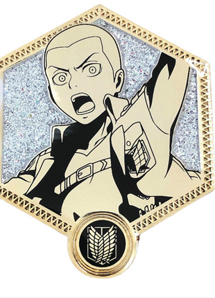 Attack On Titan Golden Series Enamel Pin - Connie Springer
