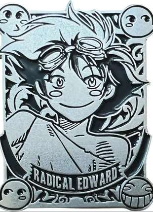 Cowboy Bebop Silver Badge Radical Ed Pin