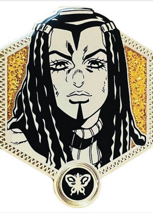 Jojos Bizarre Adventure Stone Ocean Golden Series Ermes Pin
