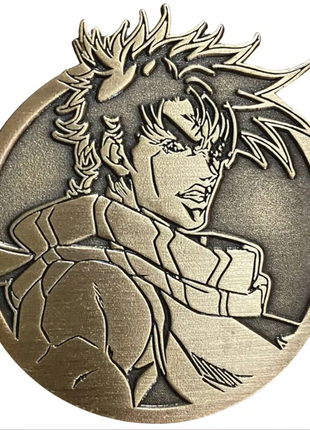 Jojos Bizarre Adventure Joseph 10th Ltd Ed Emblem Pin