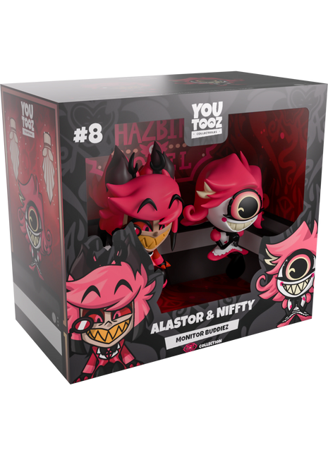 Hazbinhotel Alastor and Niffty アクリルスタンド Hazbin Hotel Pride 2025 Alastor & Niffty Acrylic Standee
