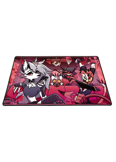 ヘルヴァボス Helluva Boss プレイマット Amazon | ヘルヴァボス full 限定 プレイマット Helluva