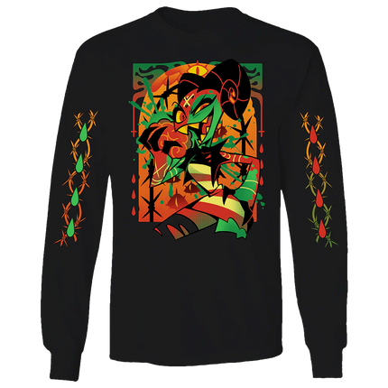 Long Sleeve Shirt - Barbie Wire Halloween 2024 w/Printed Sleeves *LAST CHANCE*