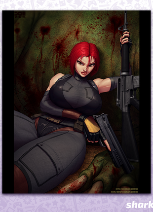 Dino Hunter - Poster Print