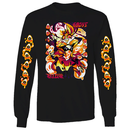 Long Sleeve Shirt - Beelzebub Halloween 2024 w/Printed Sleeves *LAST CHANCE*