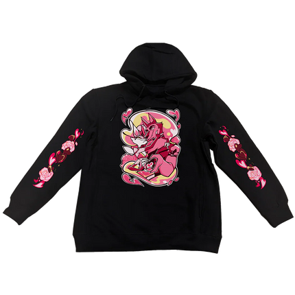 Pullover Hoodie - Bee and Vortex Valentines 2025  w/Printed Sleeves *LAST CHANCE*