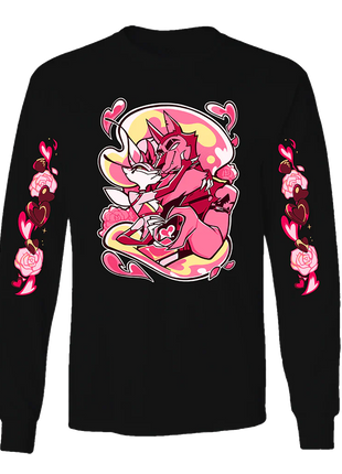 Long Sleeve Shirt - Bee and Vortex Valentines 2025  w/Printed Sleeves *LAST CHANCE*