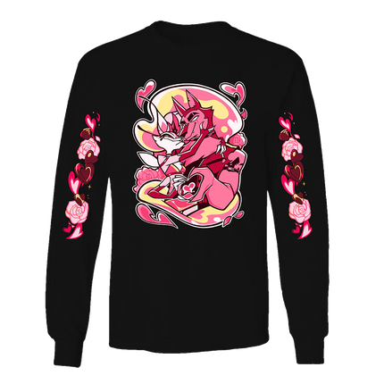 Long Sleeve Shirt - Bee and Vortex Valentines 2025  w/Printed Sleeves *LAST CHANCE*