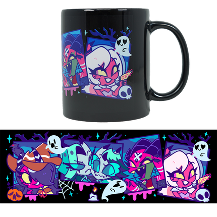 Haunted House Black Mug *LIMITED STOCK*