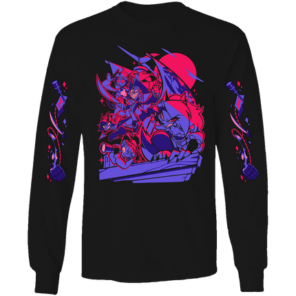 Long Sleeve Shirt - Blitz's Ship w/Printed Sleeves *PRE-ORDER*