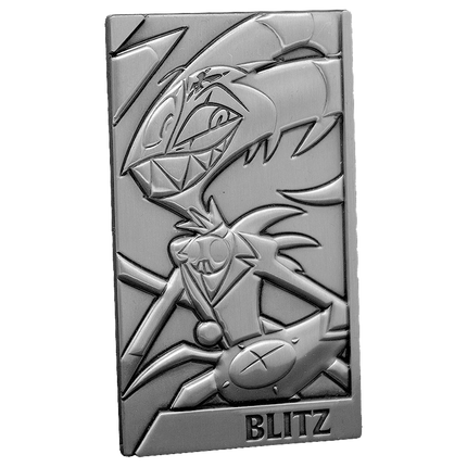 Blitz Silver Plated Metal Collectible Card