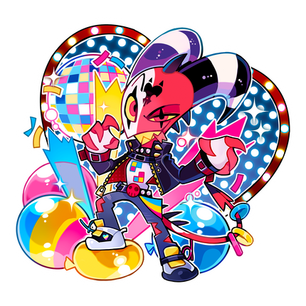 Helluva Pride Sticker Sheet Set 1