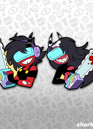Chainsaw Mama - Enamel Pin Set *LIMITED STOCK*