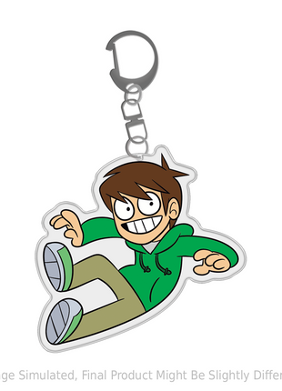 Edd Acrylic Keychain