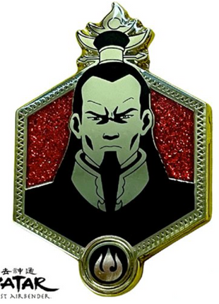 Avatar: The Last Airbender Gold Ozai Enamel Pin