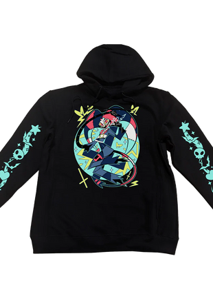 Pullover Hoodie - Fizzarolli Halloween 2024 w/Printed Sleeves *LAST CHANCE*
