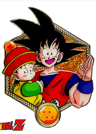 Golden Series 2: Goku and Baby Gohan - DBZ Pin