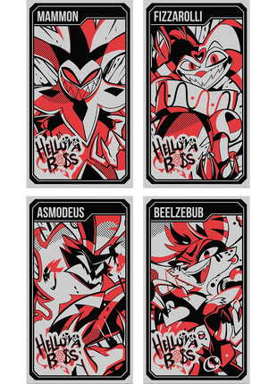 Helluva Boss Collectible Metal Cards - Series 1 Wave 3 *LIMITED STOCK*
