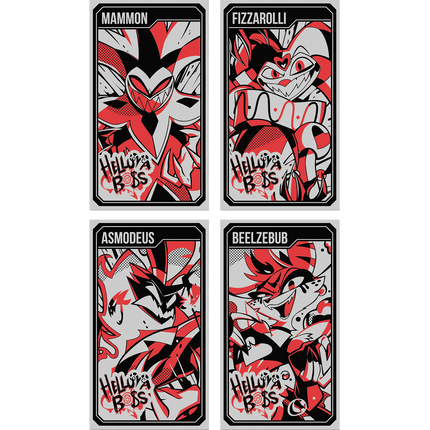 Helluva Boss Collectible Metal Cards - Series 1 Wave 3 *LIMITED STOCK*
