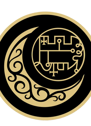 Stolas Grimoire Seal - Gold Enamel Pin *LIMITED STOCK*