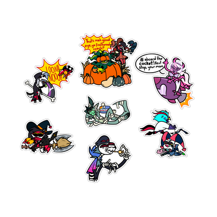 Halloween Sticker Set 1