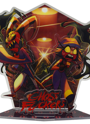 Blitz and Millie Hallway Chase Standee