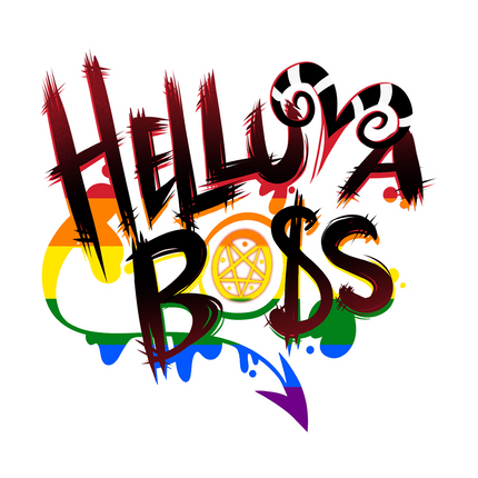 Helluva Pride Sticker Sheet Set 1