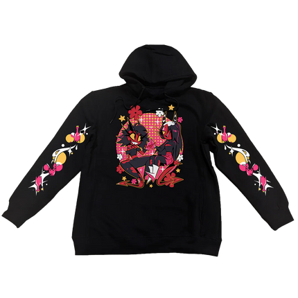Pullover Hoodie - Hells Belles w/Printed Sleeves *LAST CHANCE*