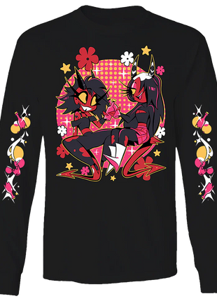 Long Sleeve Shirt - Hells Belles w/Printed Sleeves *LAST CHANCE*