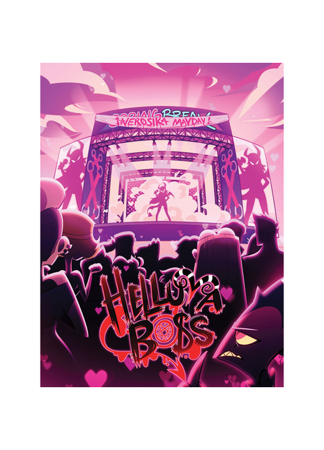 「Helluva Boss」【公式】へルヴァボス ストラス ポスター Helluva Boss」【公式】へルヴァボス ストラス ポスター Helluva