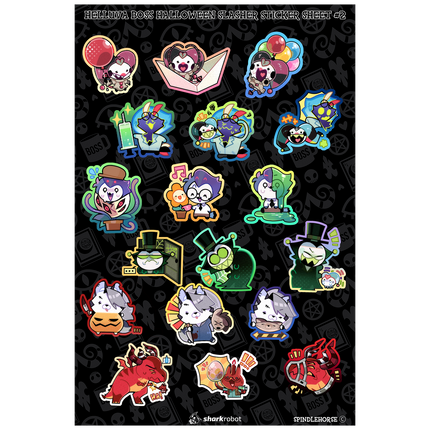 Helluva Boss: Halloween Chibi Sticker Sheet 2 *PRE-ORDER*