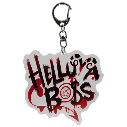 Helluva Boss Logo - Acrylic Keychain *LIMITED STOCK*
