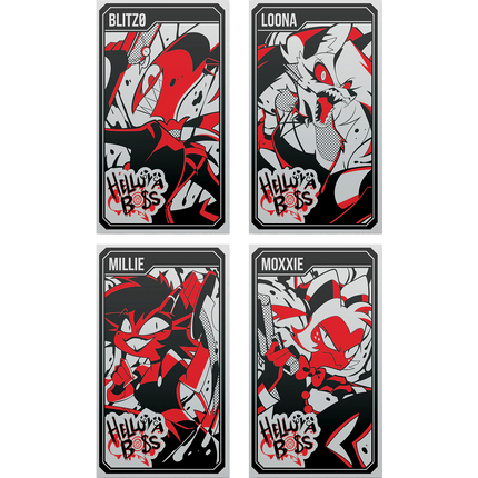 Helluva Boss Collectible Metal Cards - Series 1 Wave 1 *LIMITED STOCK*