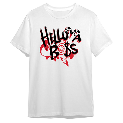 Helluva Boss Logo T-Shirt (White)
