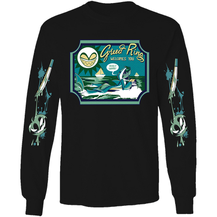 Long Sleeve Shirt - Chaz Halloween Slasher w/Printed Sleeves *PRE-ORDER*